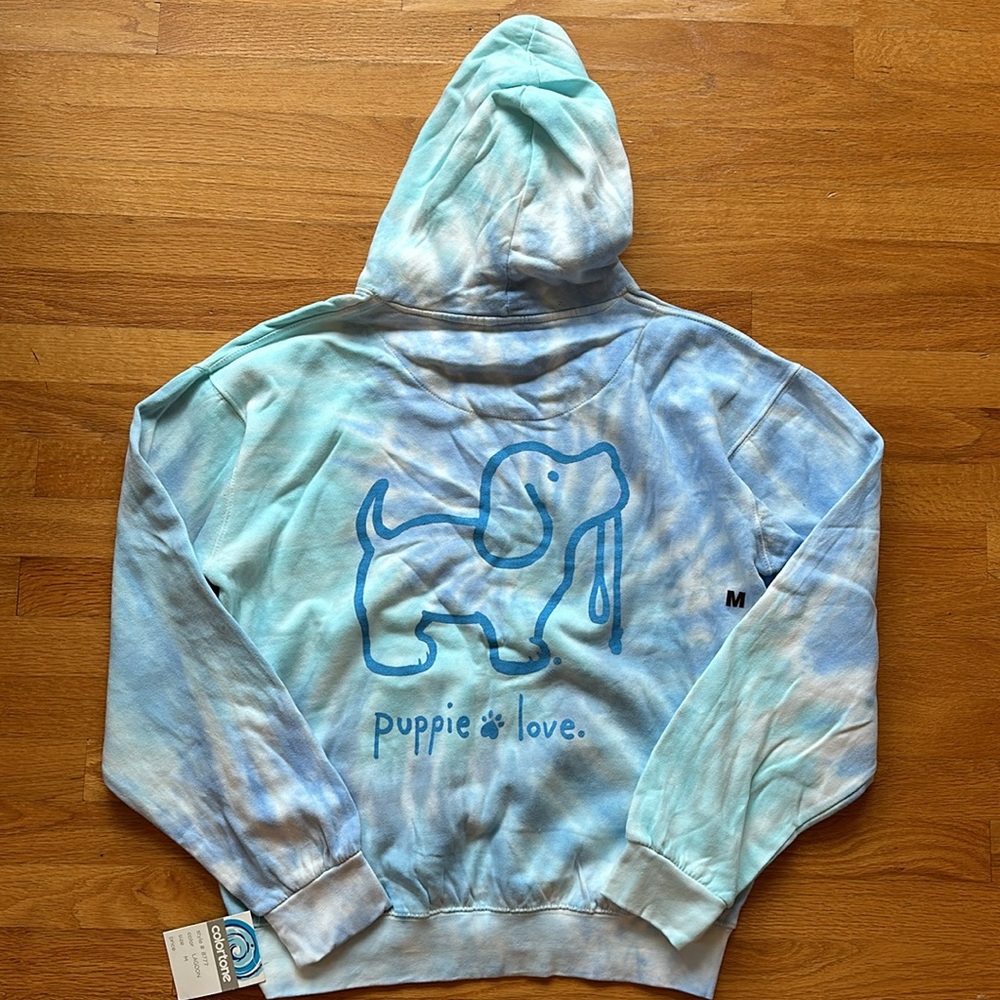 NWT $54 Puppie Love M hoodie